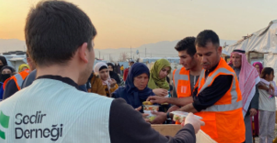 Lübnan’da Ramazan-ı Şerif’de 873 insana ulaşarak sıcak yemek dağıttık