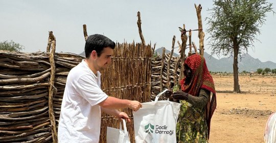 Afrika Sudan’a Kurban faaliyeti ve Gıda Desteği  Vererek ihtiyaç sahiplerine ulaştık