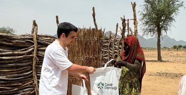 Afrika Sudan’a Kurban faaliyeti ve Gıda Desteği  Vererek ihtiyaç sahiplerine ulaştık