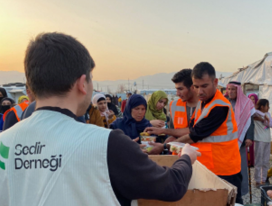 Lübnan’da Ramazan-ı Şerif’de 873 insana ulaşarak sıcak yemek dağıttık