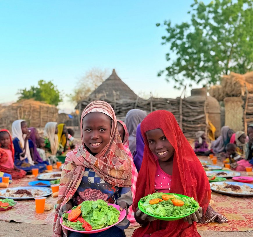 Afrika Çad'ta 2000 ihtiyaç sahibi insana Ramazan boyunca gıda kolisi ve iftar verdik