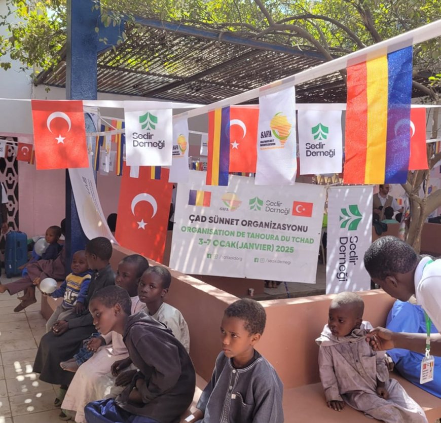 Afrika Çad’da 3.000 Çocuğa Sünnet Organizasyonu gerçekleştirdik